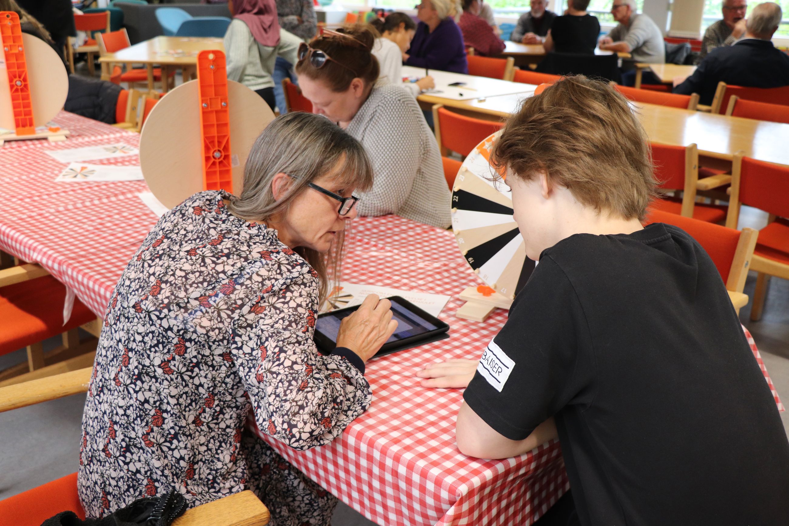 Fællesaften på Nørrevangsskolen