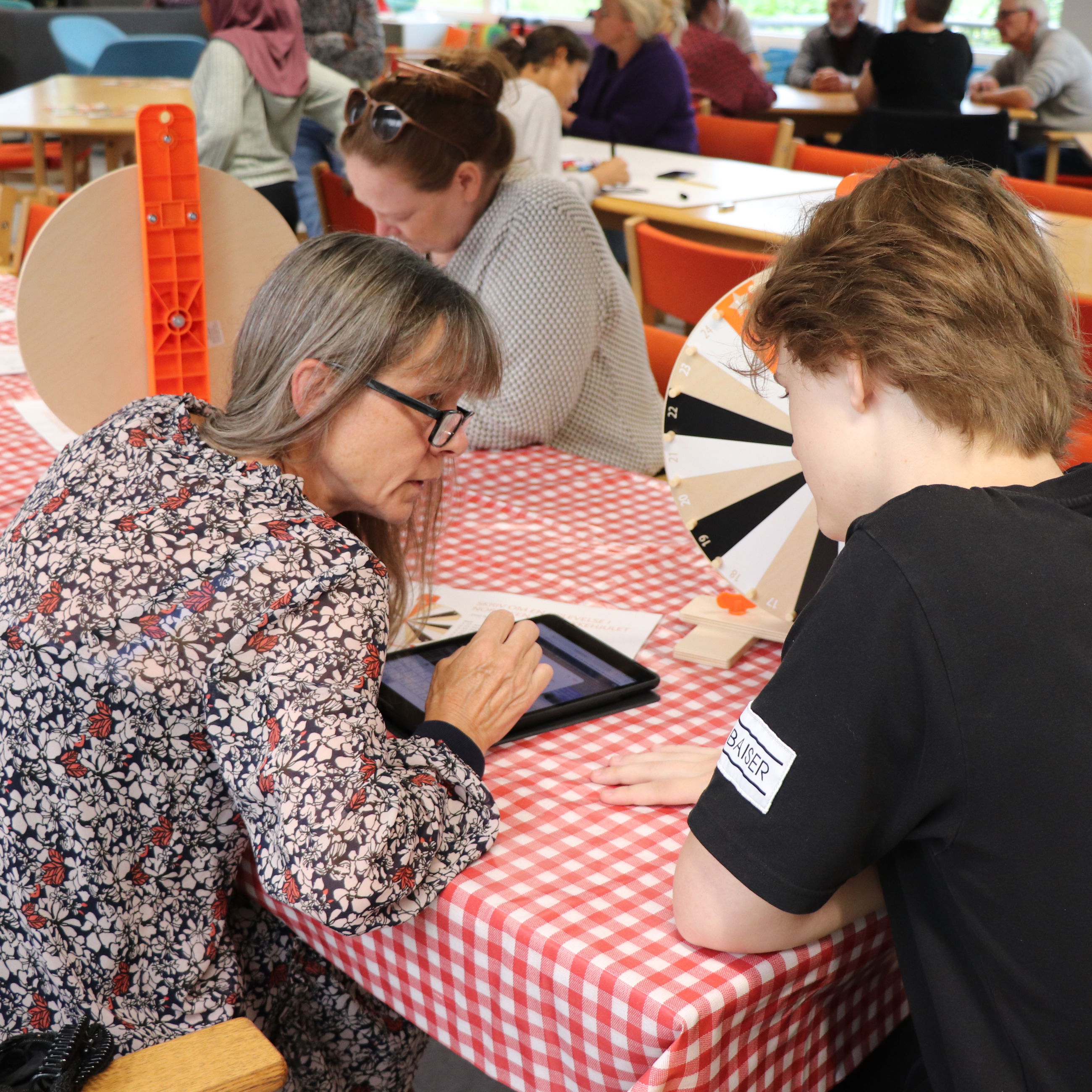 Fællesaften på Nørrevangsskolen