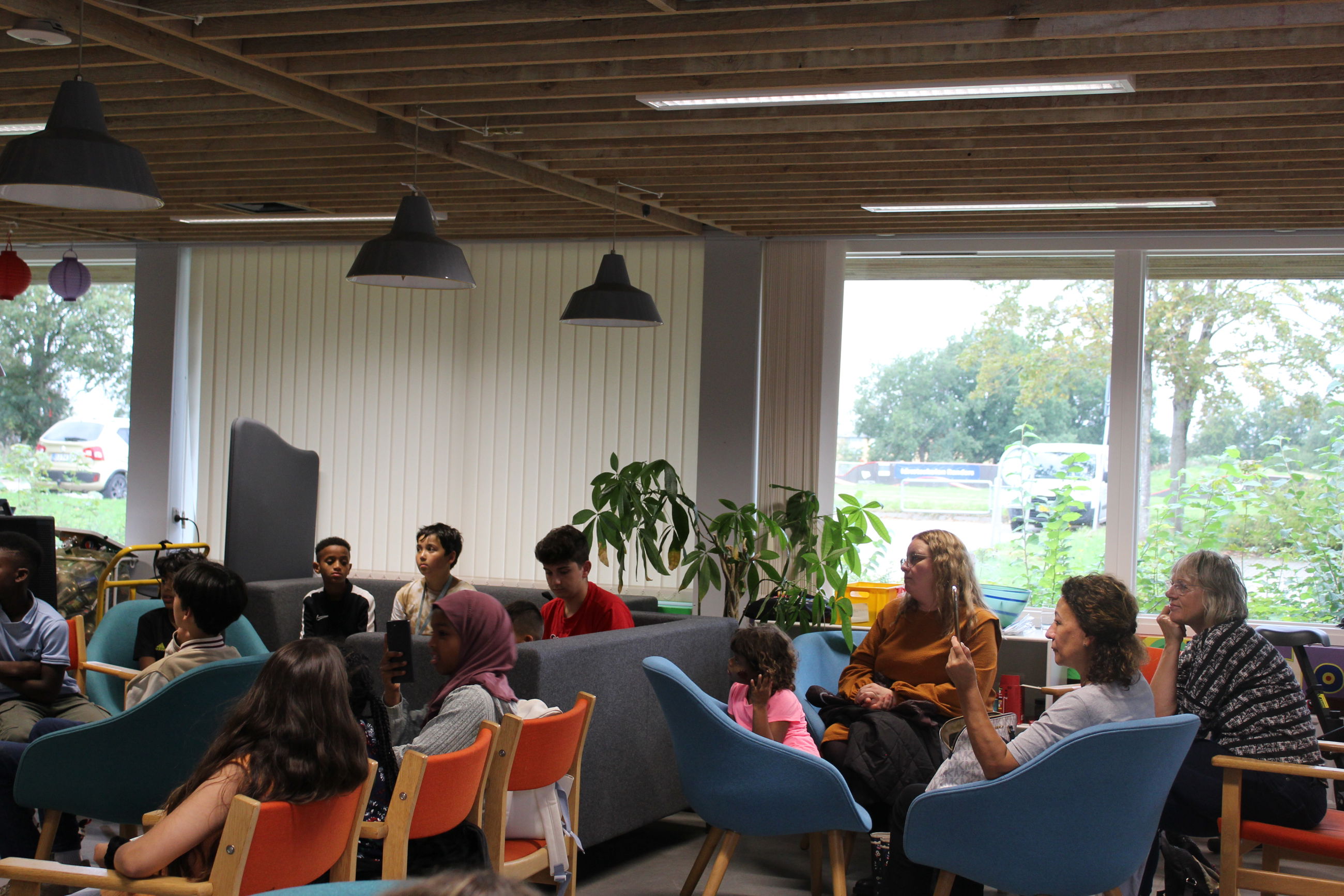 Fællesaften på Nørrevangsskolen